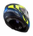 Шлем LS2 FF397 Vector HPFC Evo Kripton Matt Blue H-V Yellow