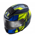 Шлем LS2 FF397 Vector HPFC Evo Kripton Matt Blue H-V Yellow