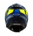 Шлем LS2 FF397 Vector HPFC Evo Kripton Matt Blue H-V Yellow