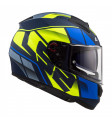 Шлем LS2 FF397 Vector HPFC Evo Kripton Matt Blue H-V Yellow